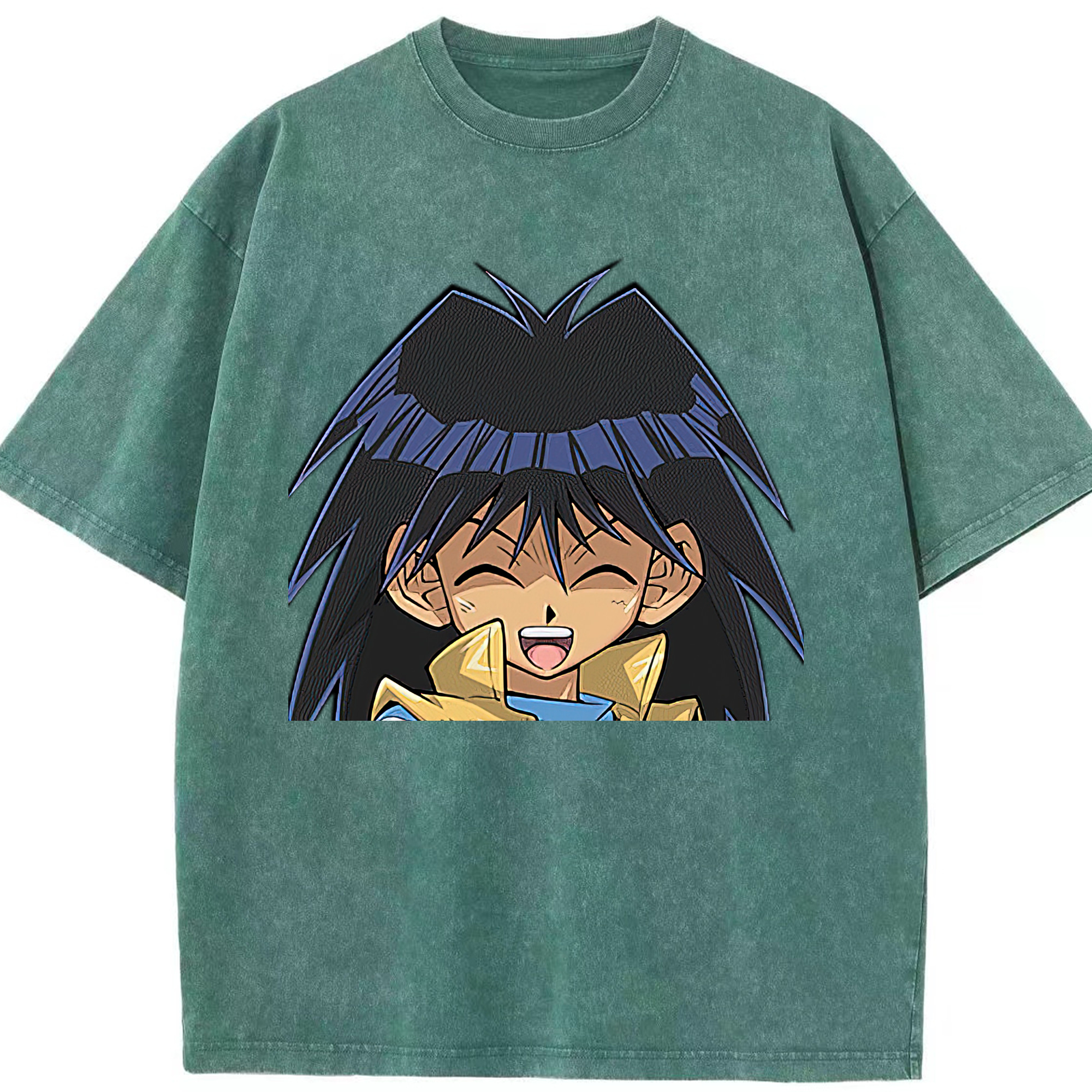 （画像用） 遊☆戯☆王 Yu-Gi-Oh! 綿100% ヴィンテージ風 半袖Tシャツ（フロントプリント）